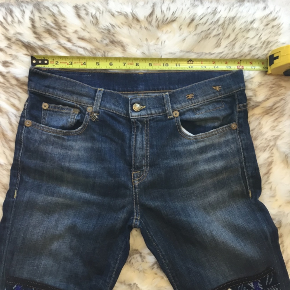 R13 Relaxed Skinny Boyfriend Jeans - Picture 10 of 16
